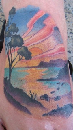 Mason - Bells Beach inspired tattoo